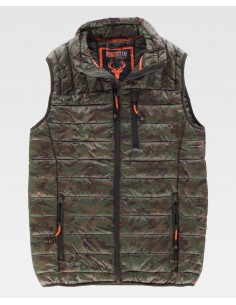 Chaleco acolchado camuflaje madrid