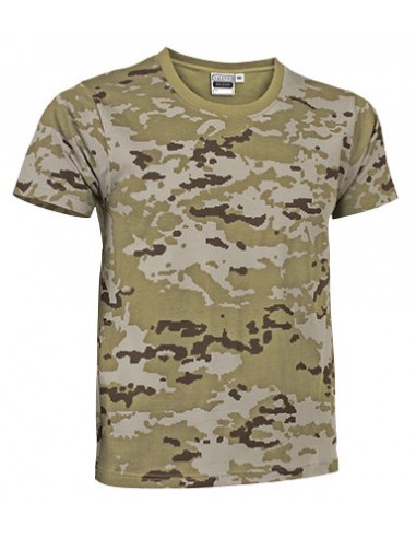 Camiseta de caza camuflaje manga corta