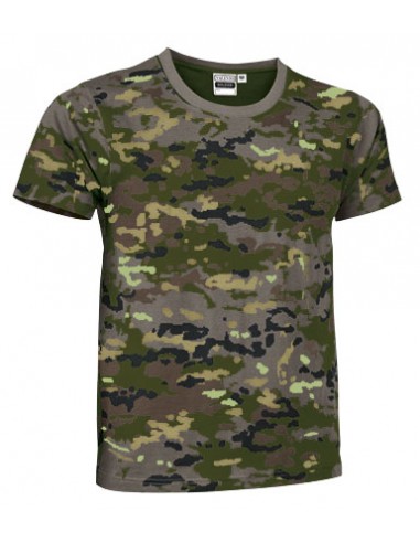 Camiseta de caza camuflaje mano