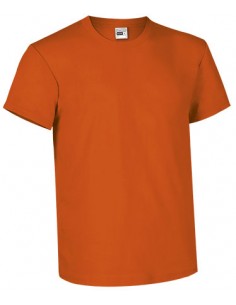 Camiseta de caza manga corta naranja troeo