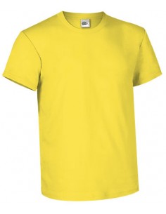 Camiseta de caza manga corta amarilla cabeza