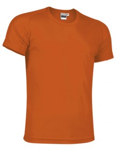 Camiseta de caza alta visibilidad batida naranja