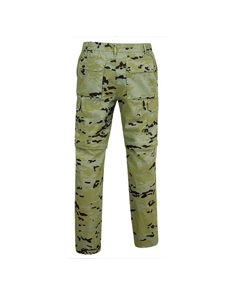 Pantalon de caza de camuflaje claro desmontable arizona