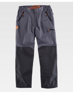 Pantalon de caza impermeable gris valencia