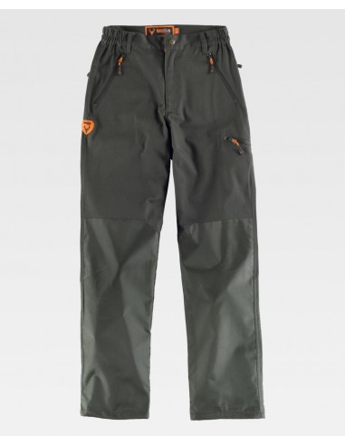 Pantalon de caza impermeable verde valencia