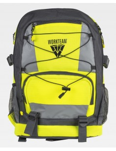 Mochila para recechos de alta visibilidad amarillo porter