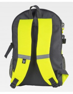 Mochila para recechos de alta visibilidad amarillo porter 2