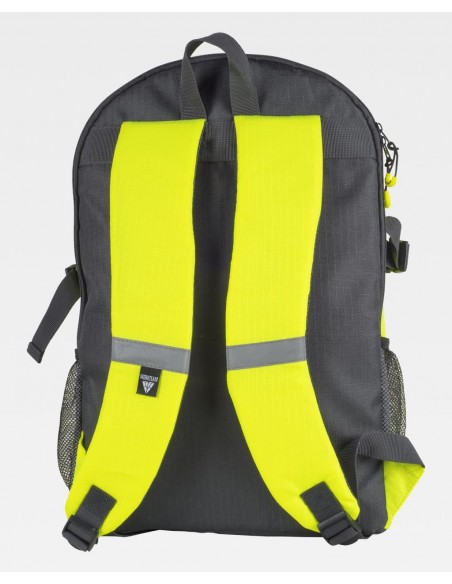 Mochila para recechos de alta visibilidad amarillo porter
