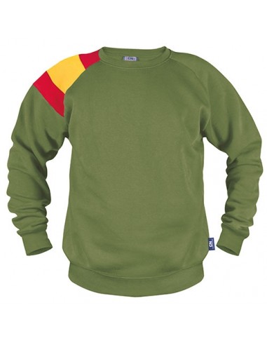 Sudadera de caza con bandera de españa