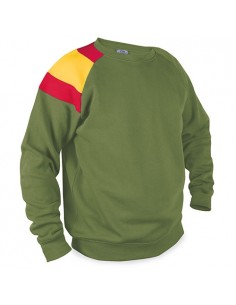 Sudadera de caza con bandera de españa 2