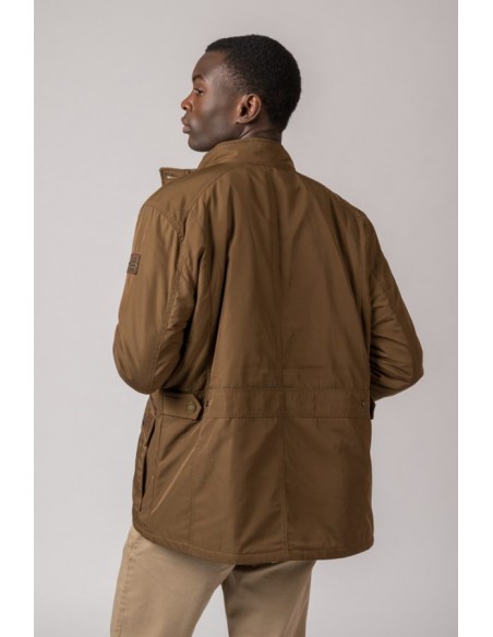 Parka de monteria impermeable gold