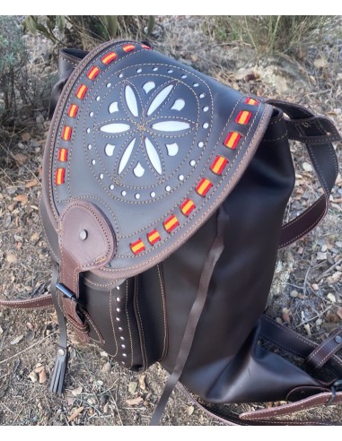 Morral de caza cuero