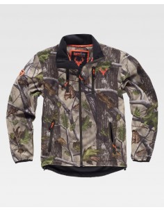 Chaqueta de caza camuflaje baleares